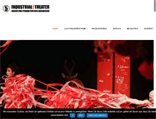 Tablet Screenshot of industrialtheater.de